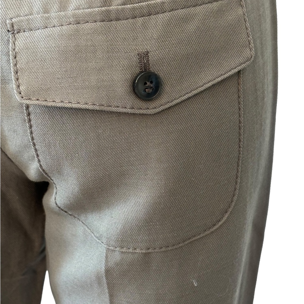 Marc Aurel Gray Stitch Detail Pants - Picture 7 of 13